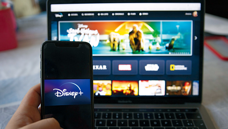 串流平台Disney+第1年就斬獲逾8千萬訂戶，這也將是迪士尼2021年翻身的一大本錢。